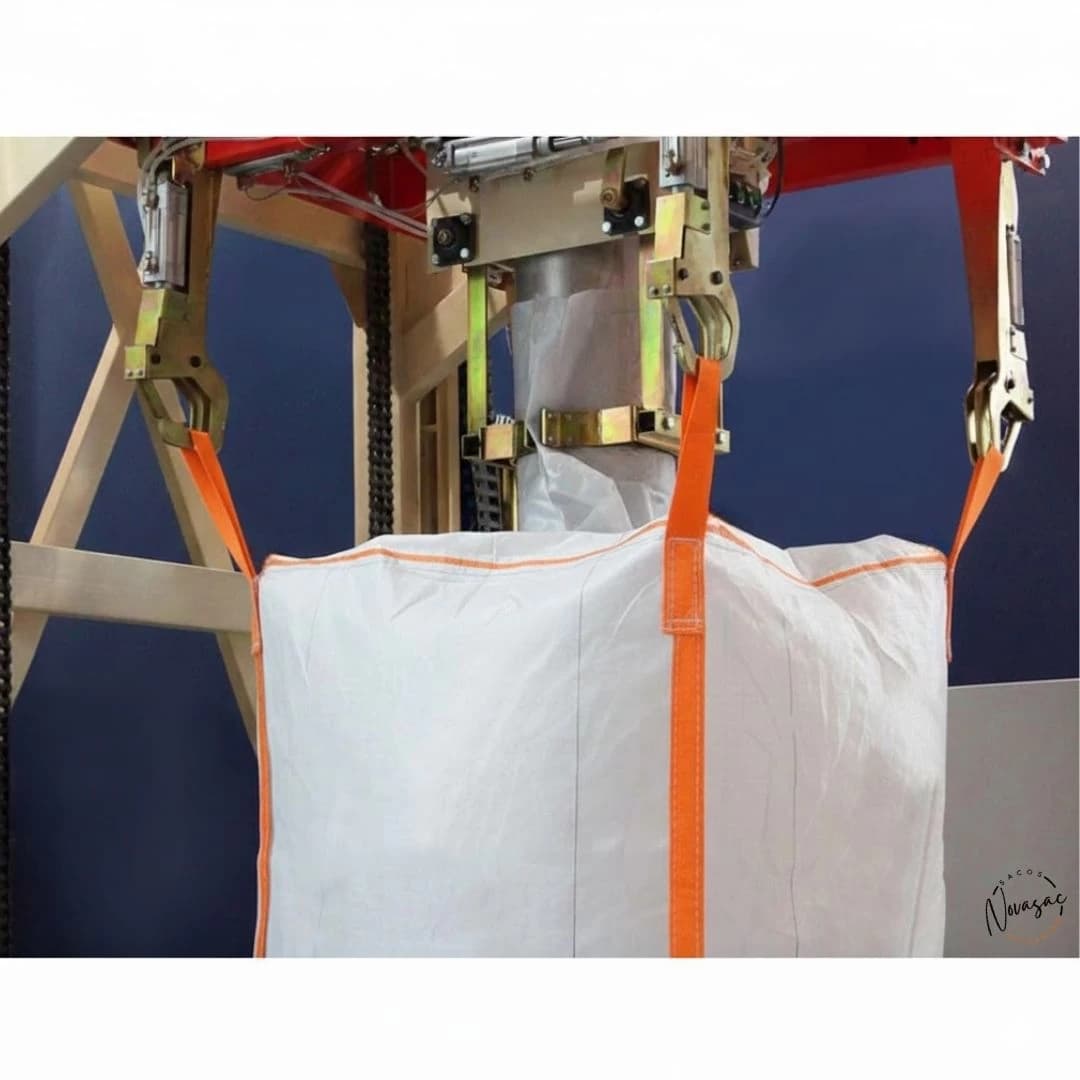 Big Bag Filling Spout Flat Base 78x78x56 Non-Laminated PP — image 3