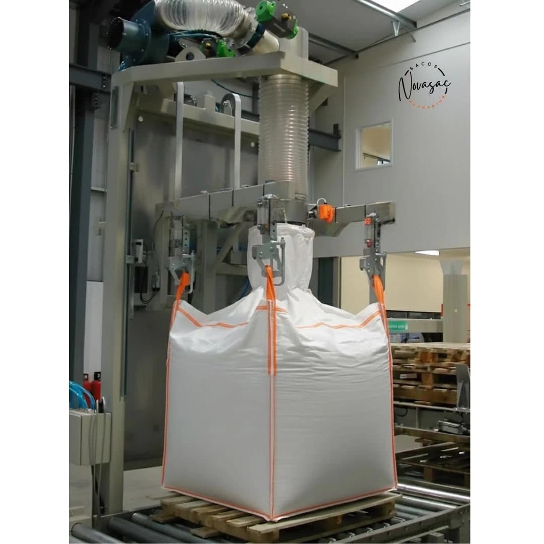 Big Bag Filling Spout Flat Base 78x78x56 Non-Laminated PP — image 5