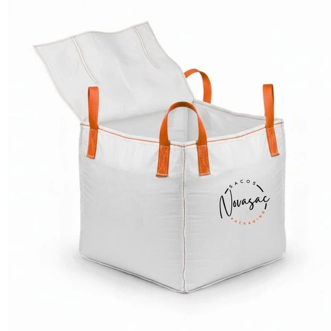 Big Bag Flap Flat Base 90x90x95 Non-Laminated PP — image 3