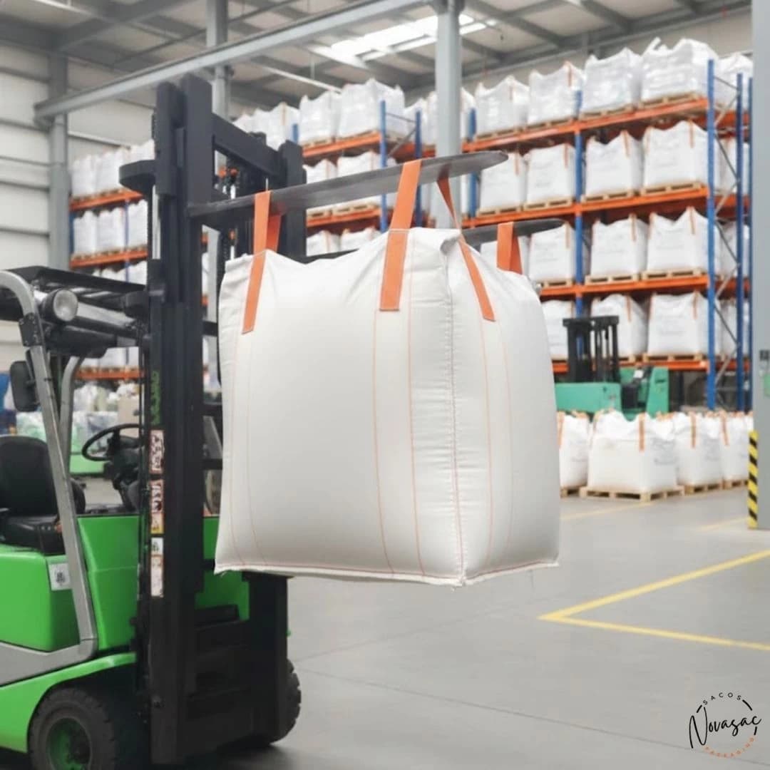 Big Bag Flap Flat Base 90x90x95 Non-Laminated PP — image 4