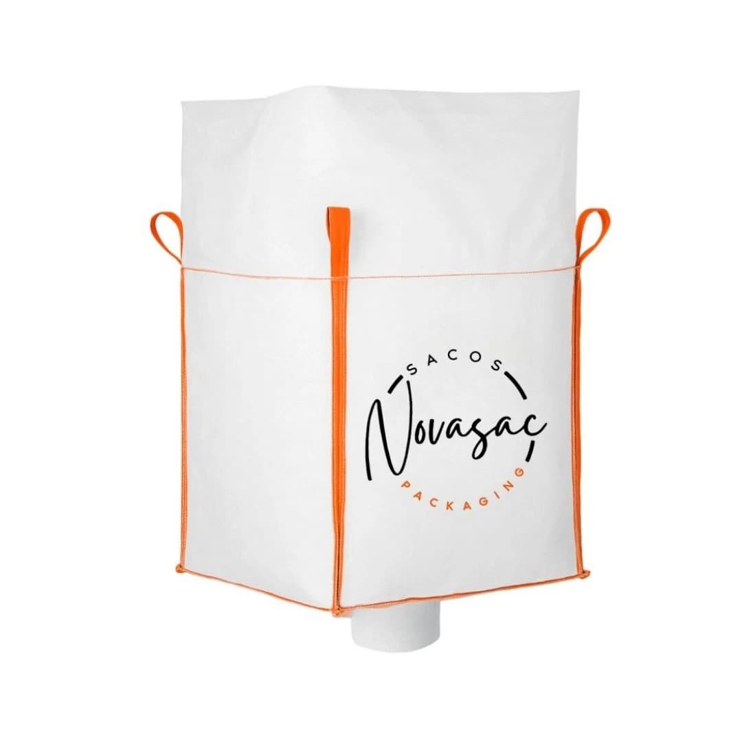 Big Bag Skirt Discharge Spout 95x95x180 Non-Laminated PP — image 1