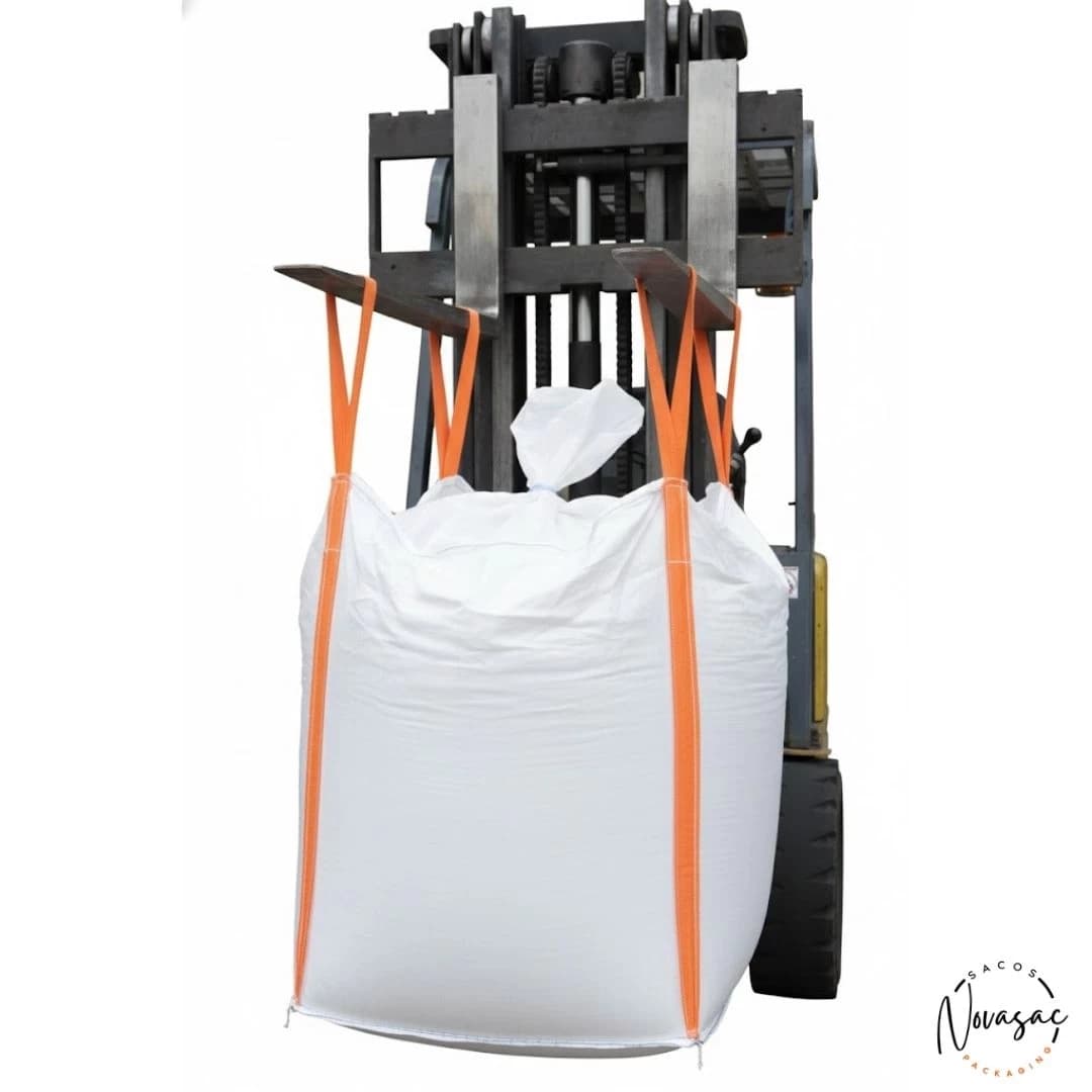 Big Bag Skirt Flat Base 90x90x180 Non-Laminated PP — image 3